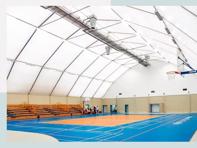 Строительство спортивных залов в Дагестанских Огнях