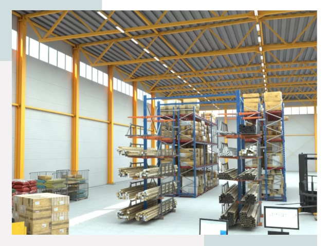 Типовые ангары в Дагестанских Огнях