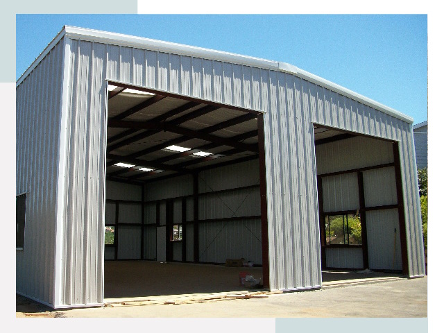 Легковозводимые ангары в Дагестанских Огнях