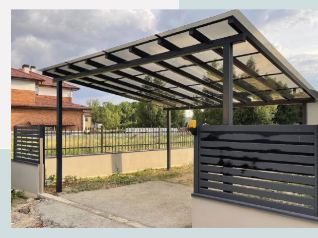 Металлические навесы в Дагестанские Огни от 619 руб. за м²